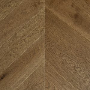 3LP 1S OAK CHEVRON 45 LORRAINE NATURAL COGNAC MATT LACQUERED BRUSHED 4Vm T&G