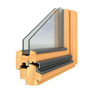 Dritare Dru 68mm Me Dy Xhama